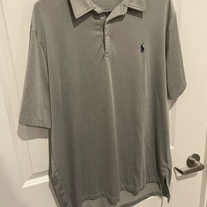 Polo by Ralph Lauren Men's Classic Gray Polo Shirt